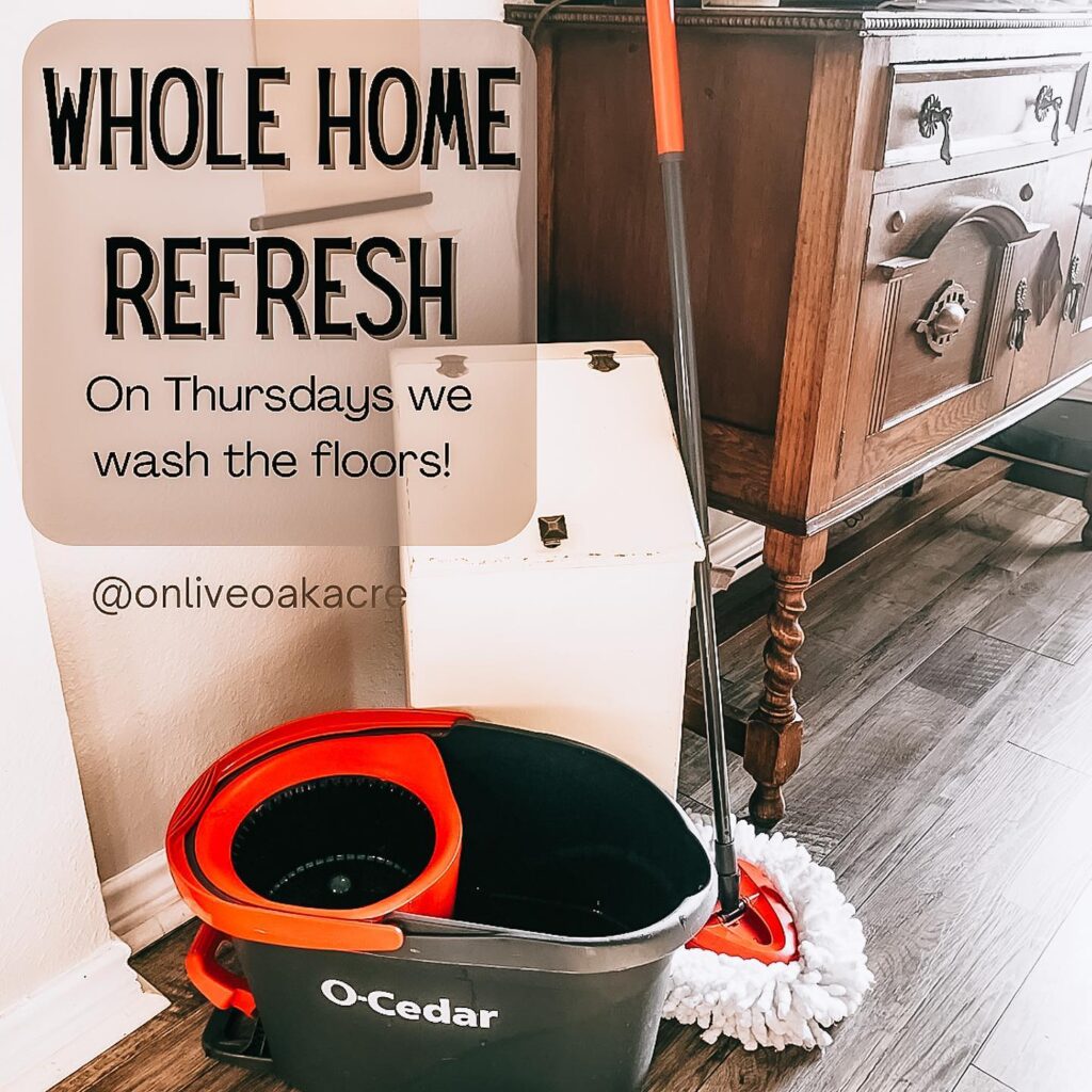 The Whole Home refresh: happy Thursday! 